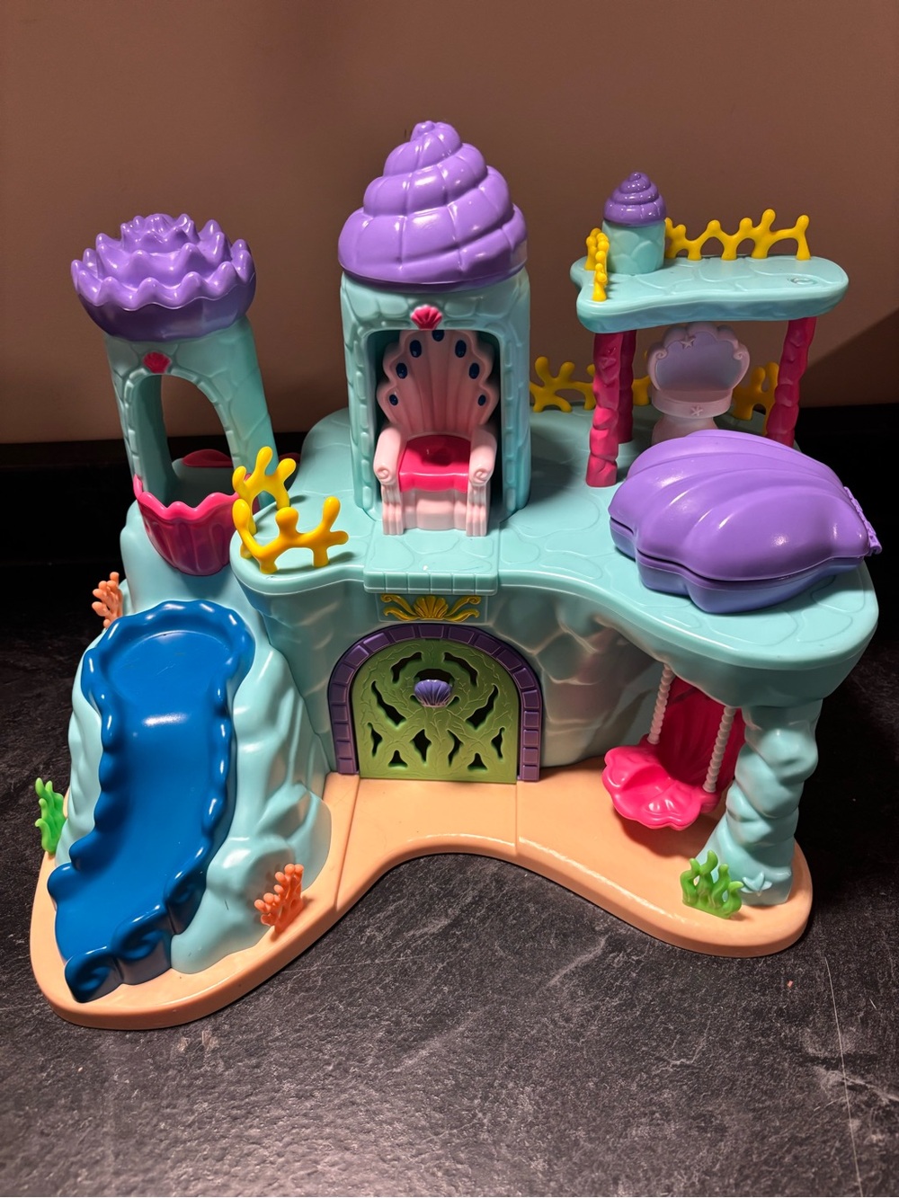 Lakeshore Learning Under the Sea Mermaid Palace Learning Toy Playset No Figures